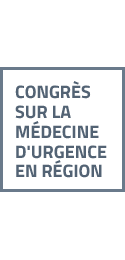Congrès sur la médecine d'urgence en région